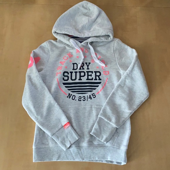 Superdry Women’s Hooded Sweater Sz Large - Picture 1 of 9